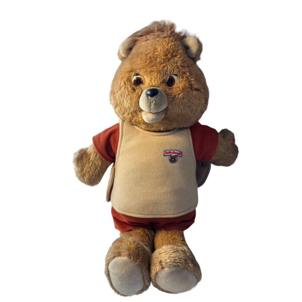 Vintage 1990 Teddy Ruxpin For parts only